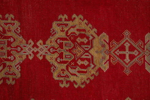 Antique Oushak Area Rug (13' x 15')